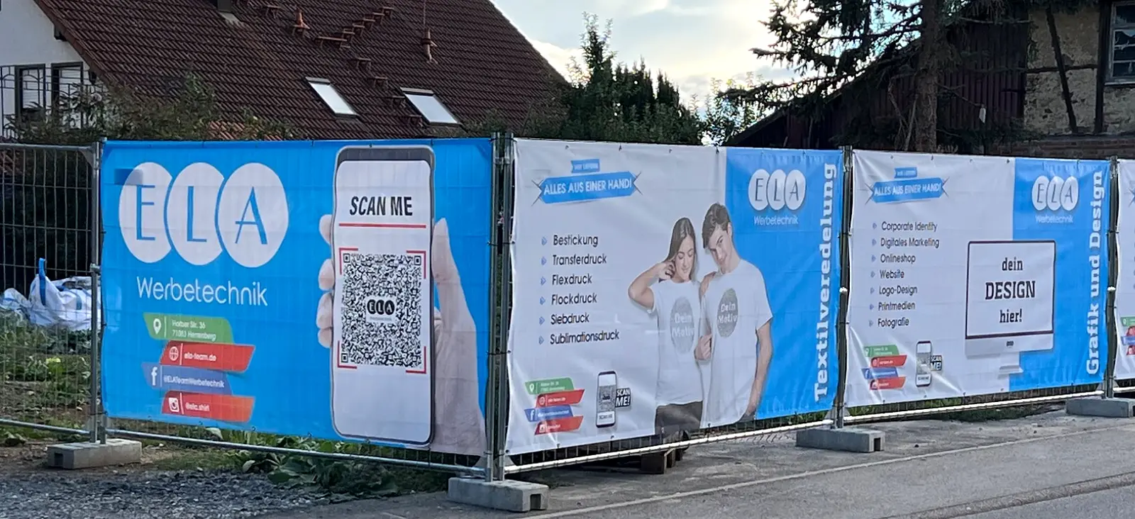 Großformatdruck und Banner von ELA-Team Werbetechnik